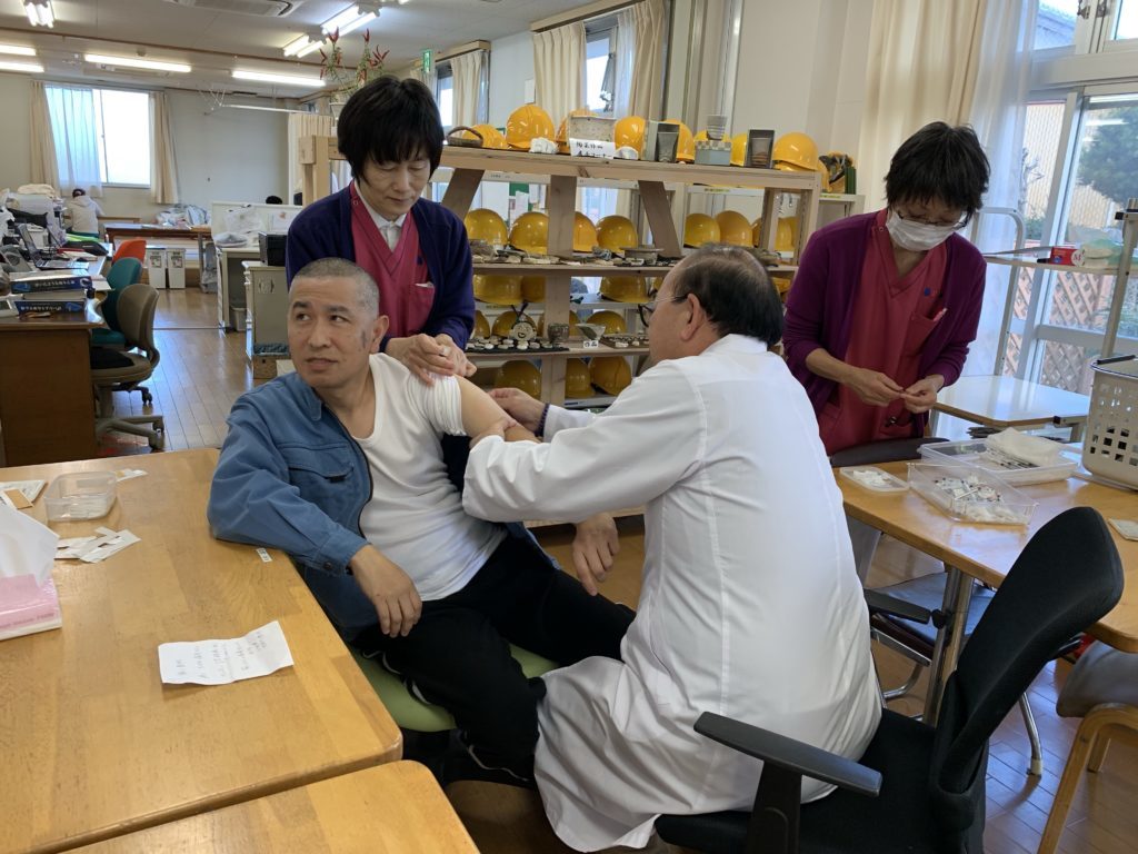 インフルエンザ予防接種 2019/11/20